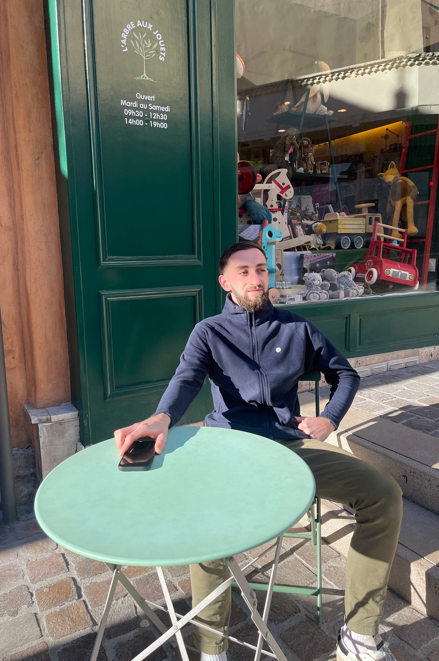 Polaire bleu marine - L'essentiel