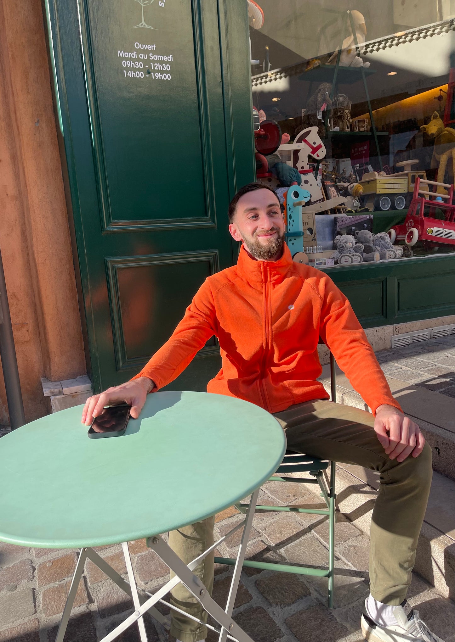 Polaire orange - L'essentiel