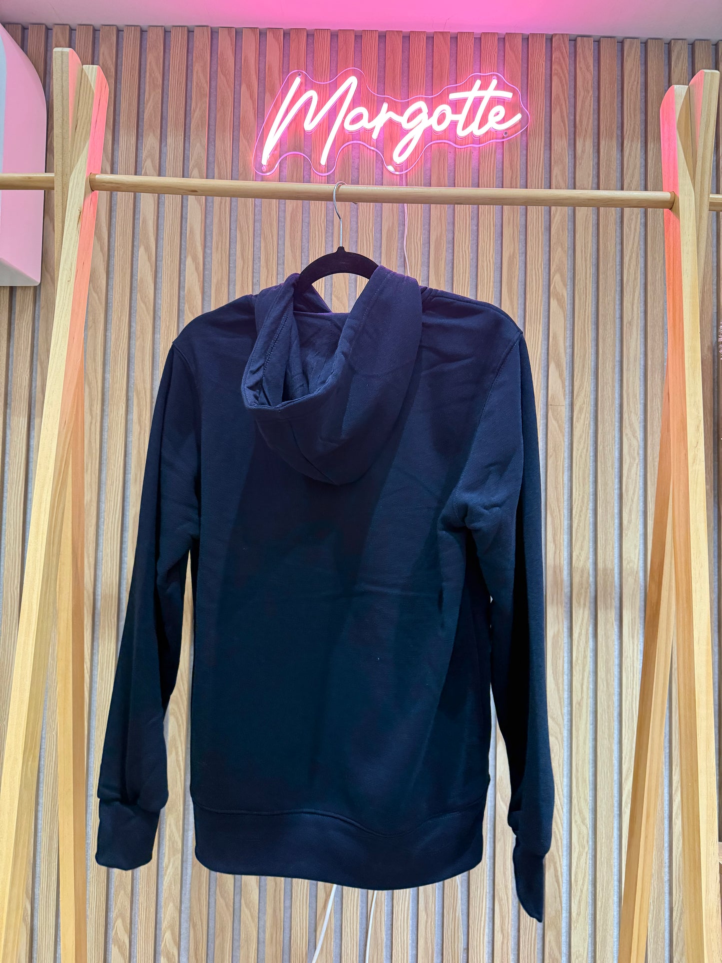 Sweat à capuche bleu marine unisexe - Le cosy