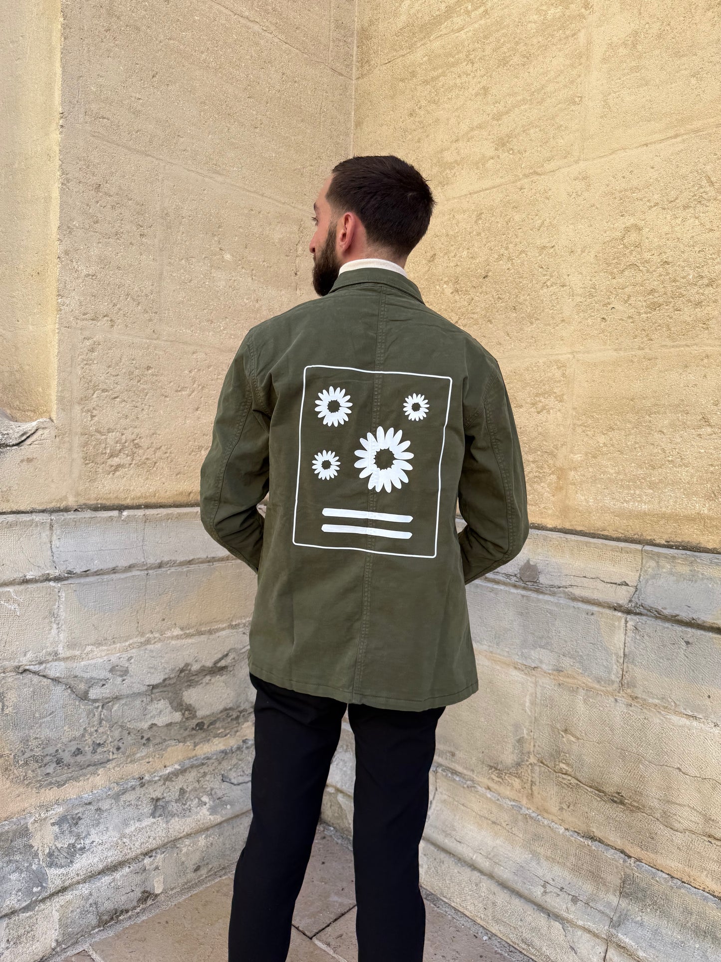 Veste chemise kaki - Le graphiste