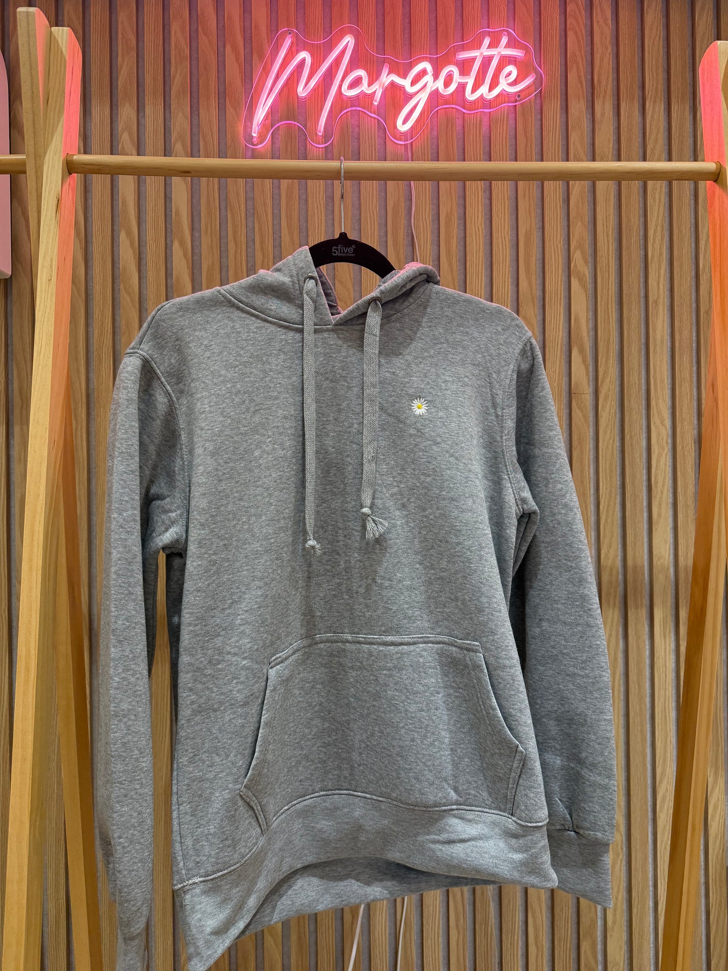 Sweat à capuche gris unisexe - Le cosy