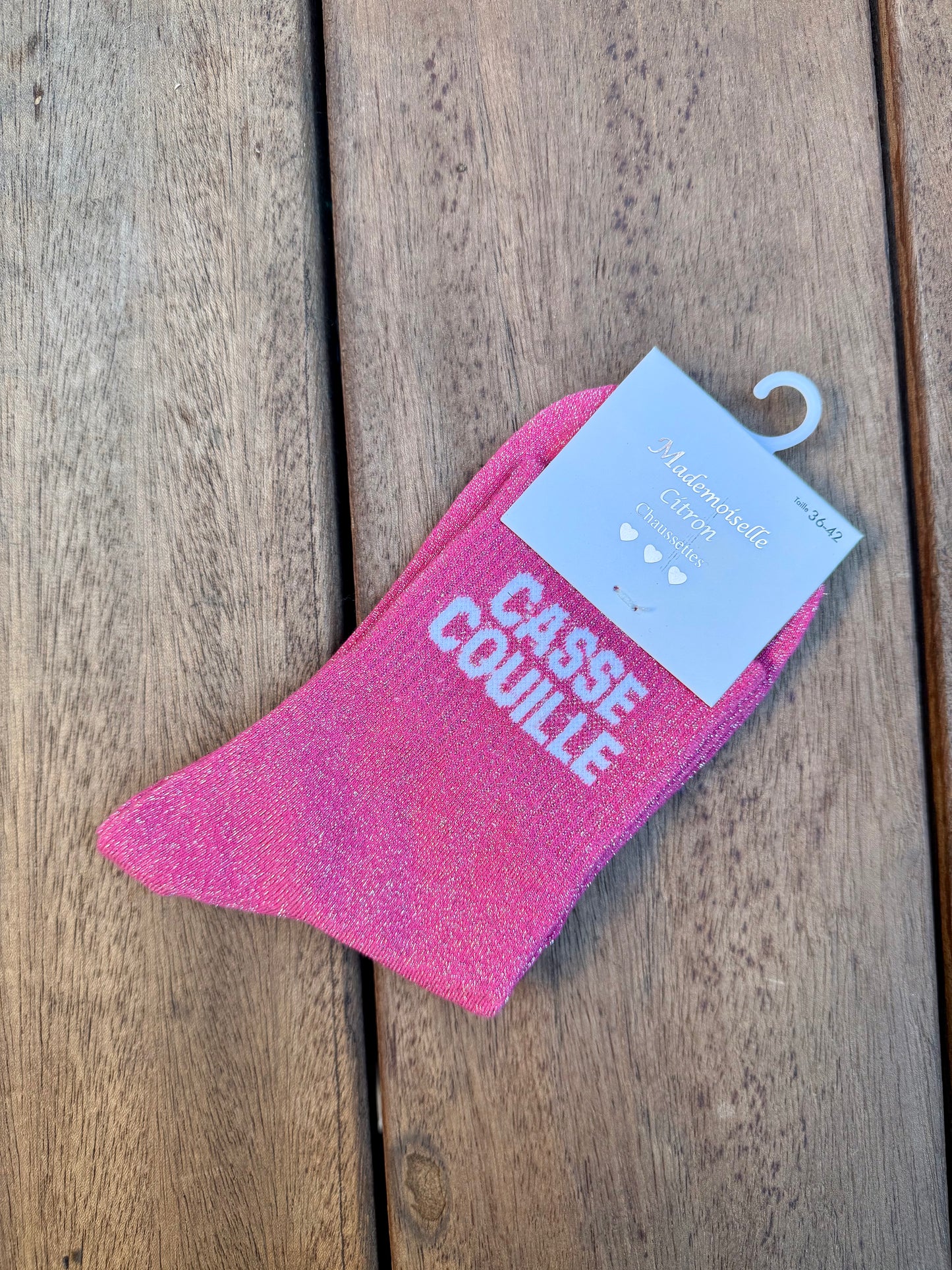 Chaussette à paillette - Audacieuse