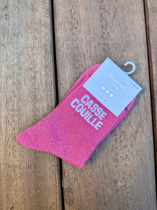 Chaussette à paillette - Audacieuse